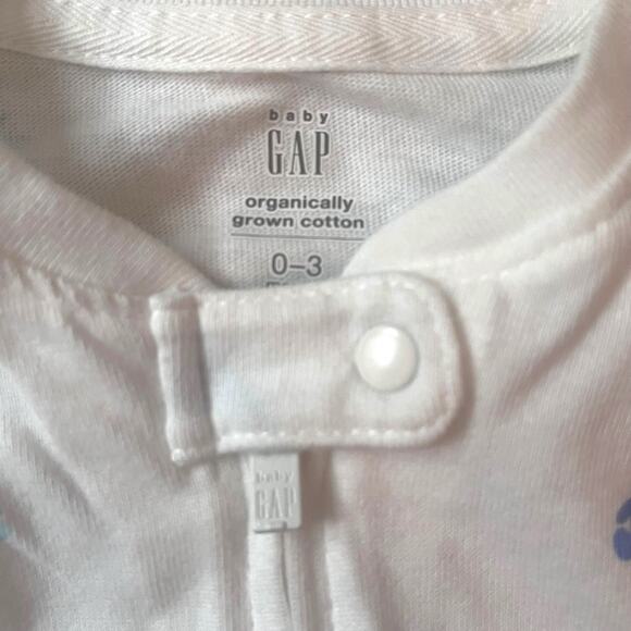 Bundle of 2 Baby One Piece Creepers Bodysuits Zip Front 0-3 Months New With Tags - Picture 3 of 7